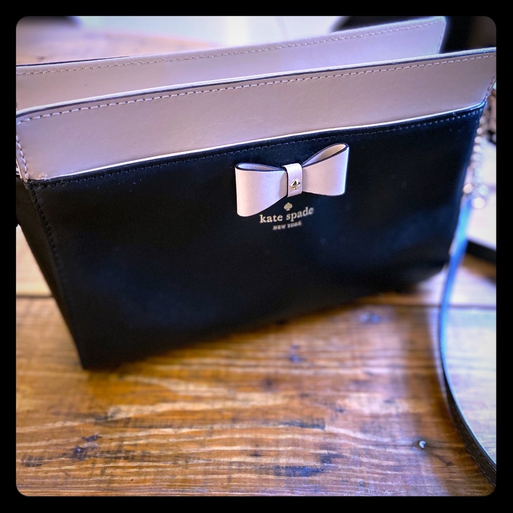 Kate Spade  ♠️ NY Black/Blush crossbody